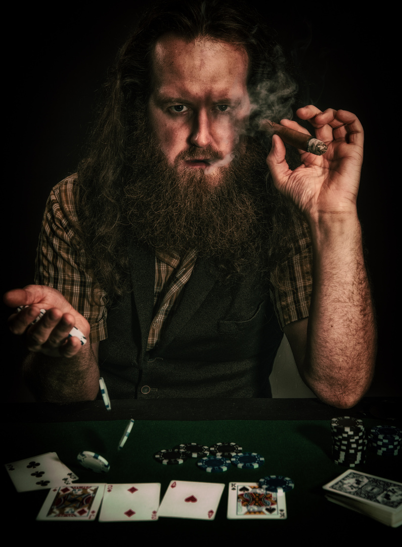 The gambler....