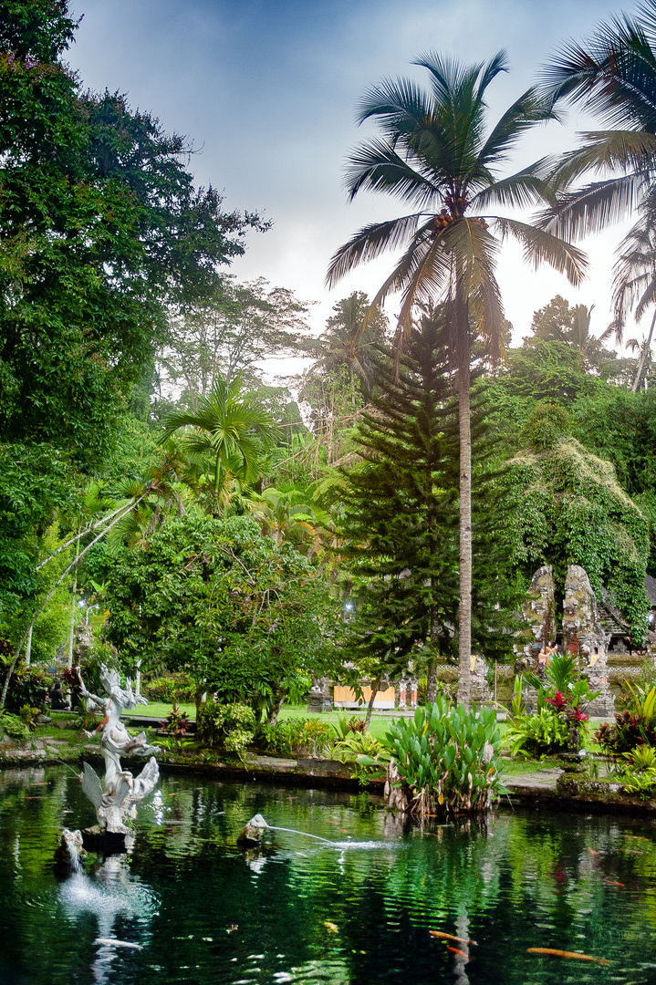 The garden of Gunung Kawi Sebatu