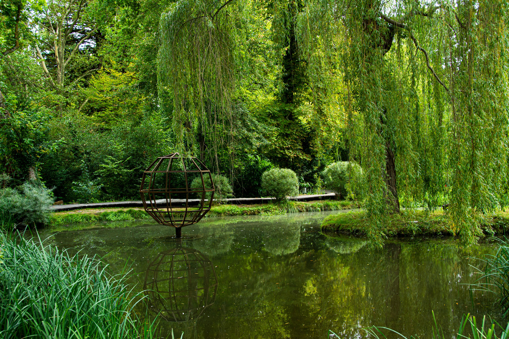 The gardens of the Chateau du Clos Lucé