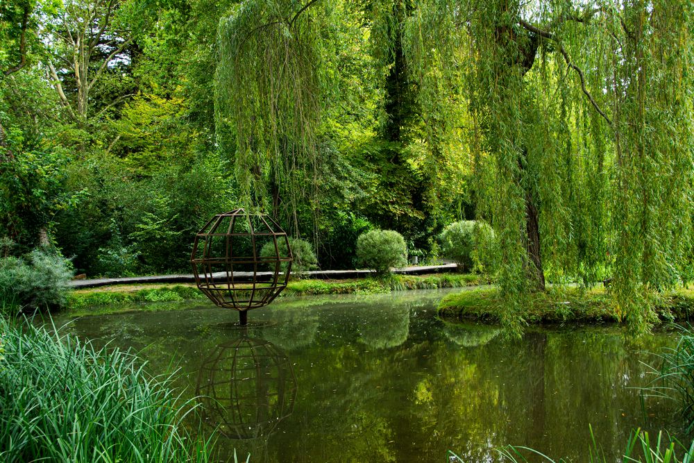 The gardens of the Chateau du Clos Lucé