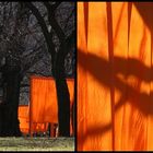 The Gates  Central Park Leichtigkeit im Wind