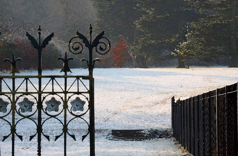 The gates in the park