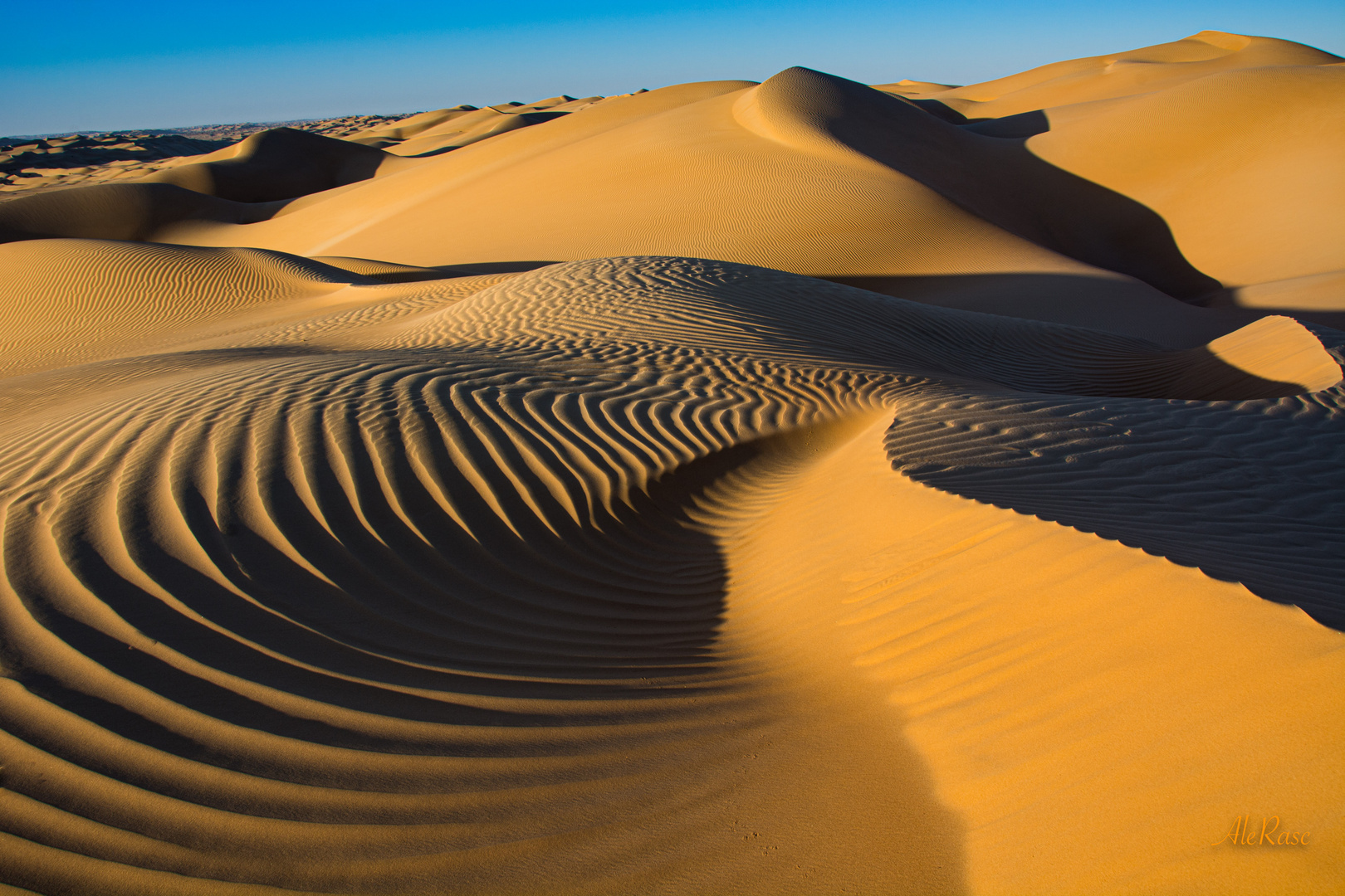 The geometry of desert