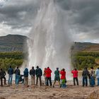 The Geysir in full eruption