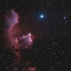 The Ghost of Gamma Cassiopeia IC63 und IC59