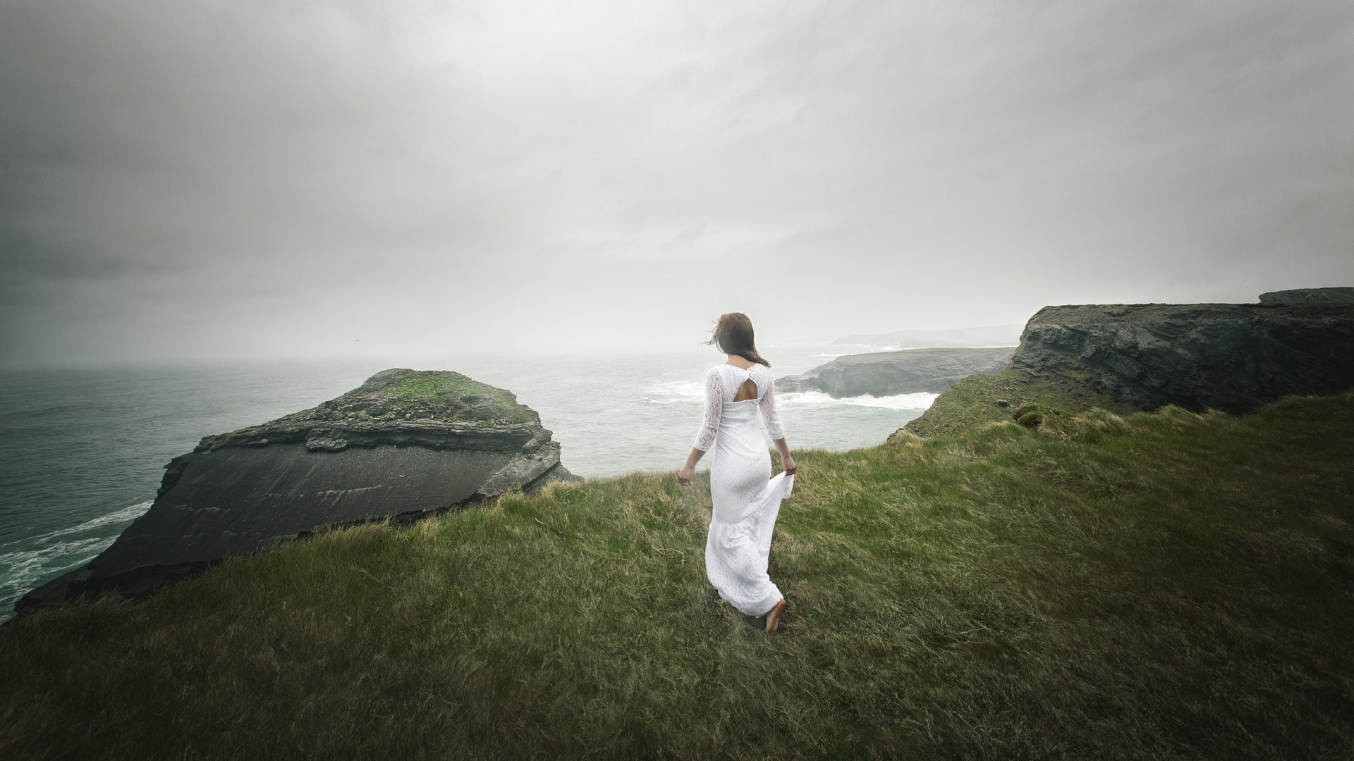 The Girl at the Cliffs II