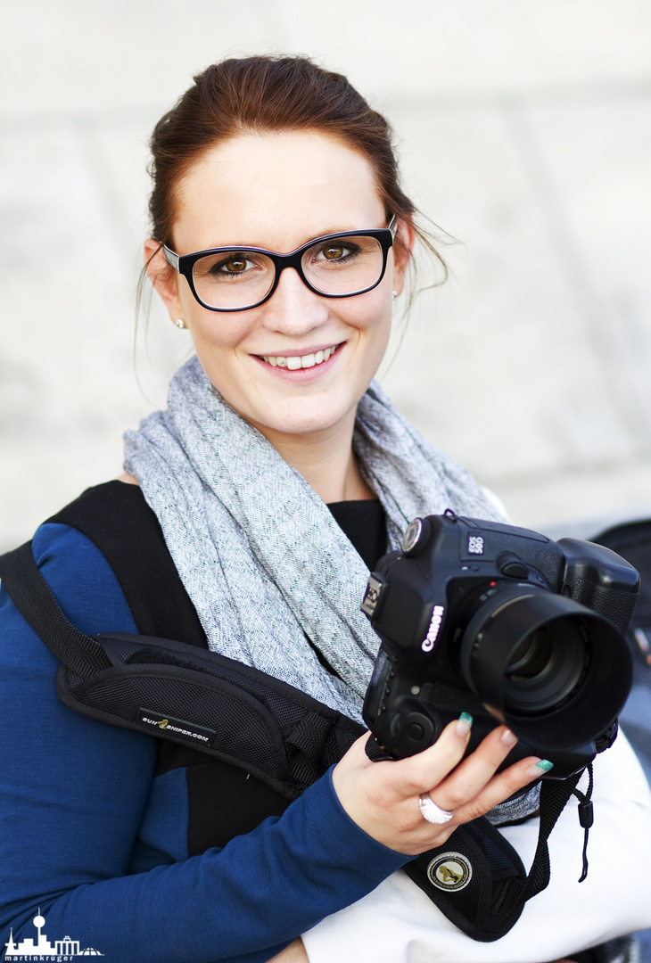 The girl with the camera