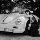 The girl with the Porsche