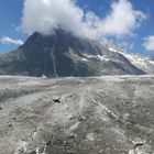 The glacier volcano