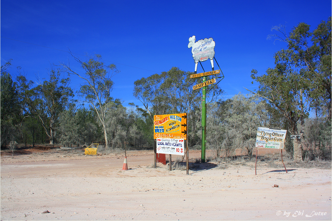 The Glengarry and Sheepyard Opal fields Foto & Bild australia