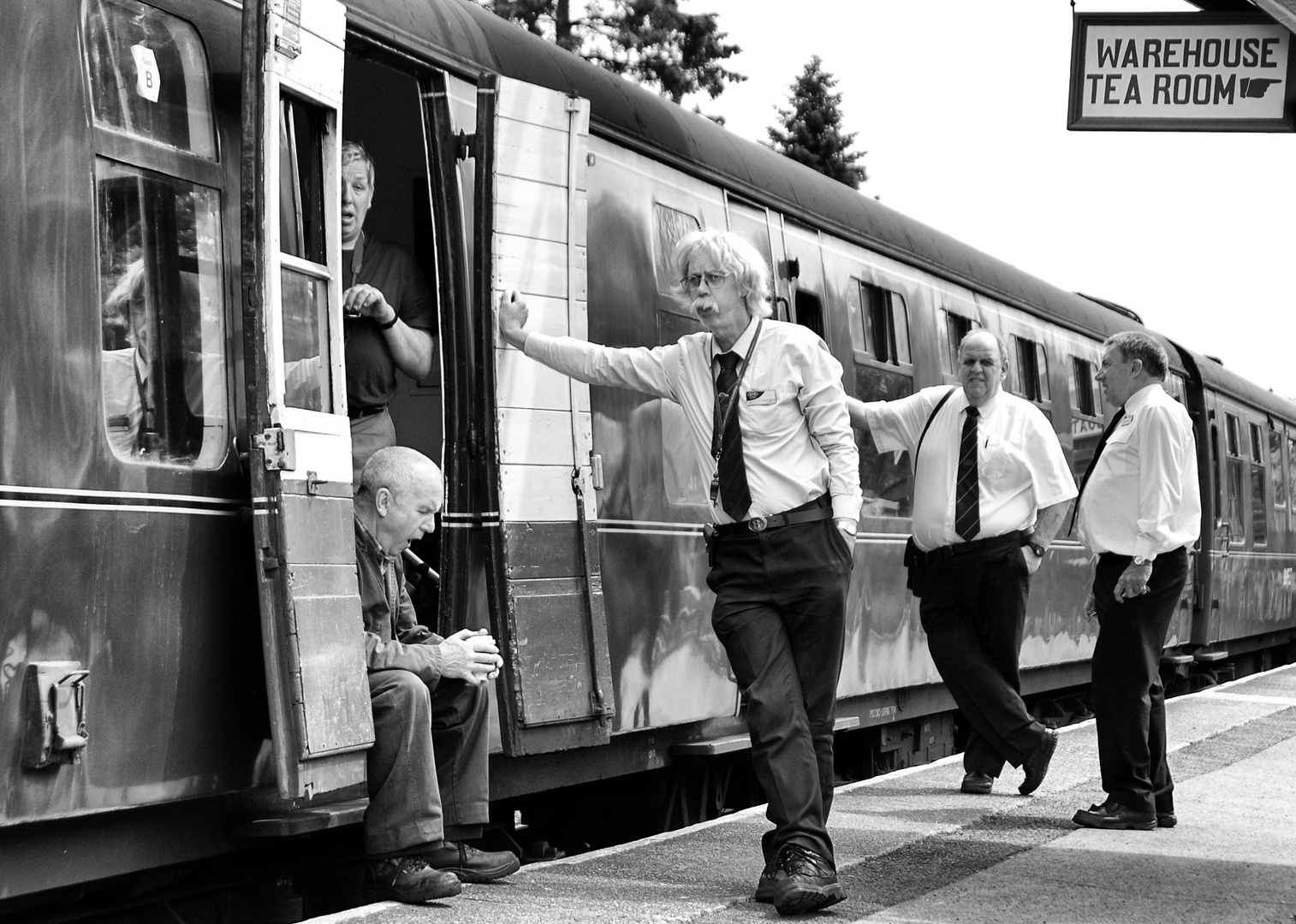 The Goathland Station Crew