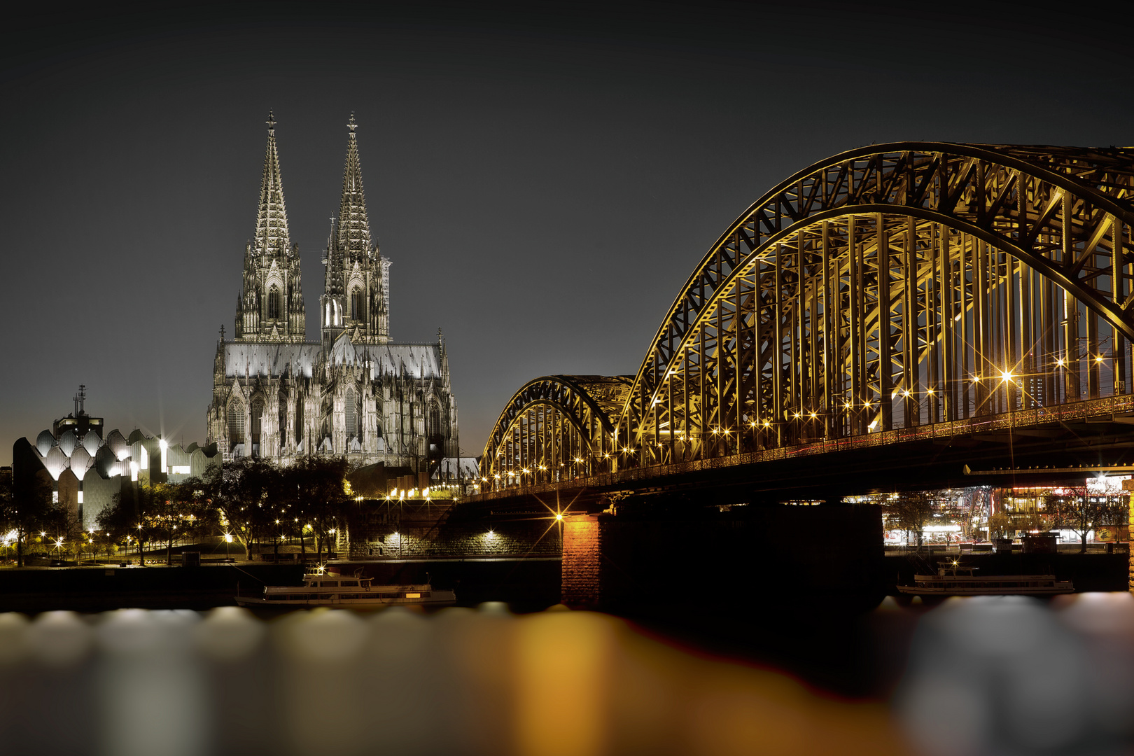 the golden bridge of cologne . . .