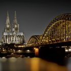 the golden bridge of cologne . . .