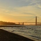 The Golden Gate Bridge at Sunset