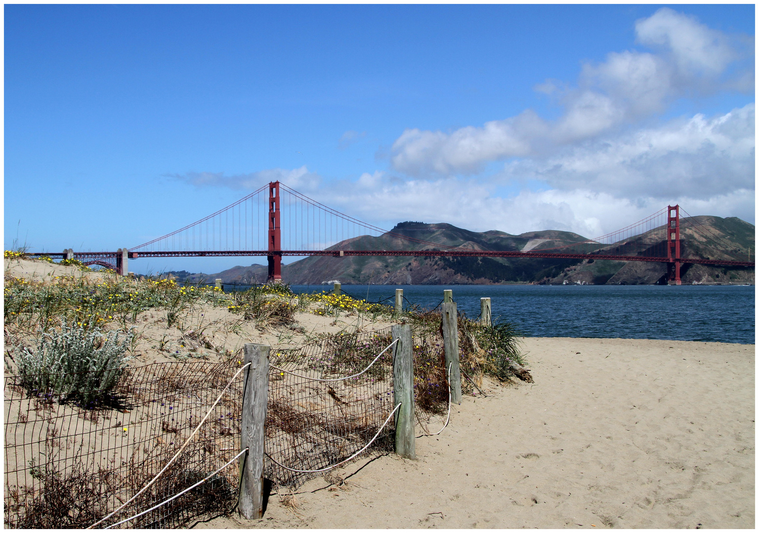 The Golden Gate Bridge...