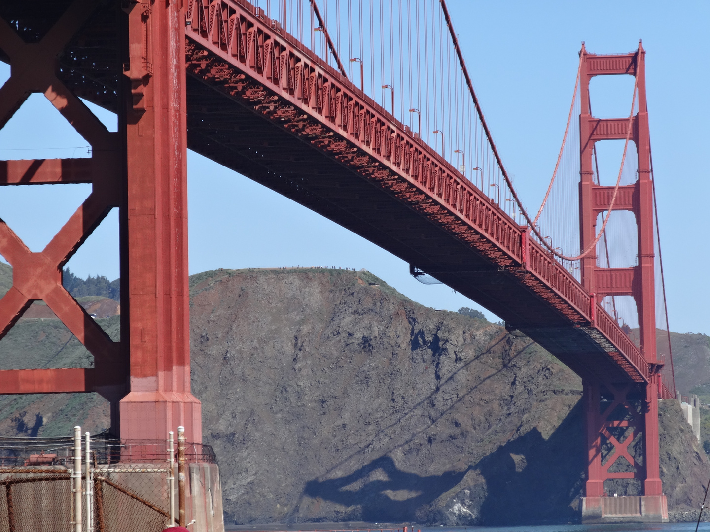 The Golden Gate Bridge...