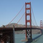 the Golden Gate Bridge