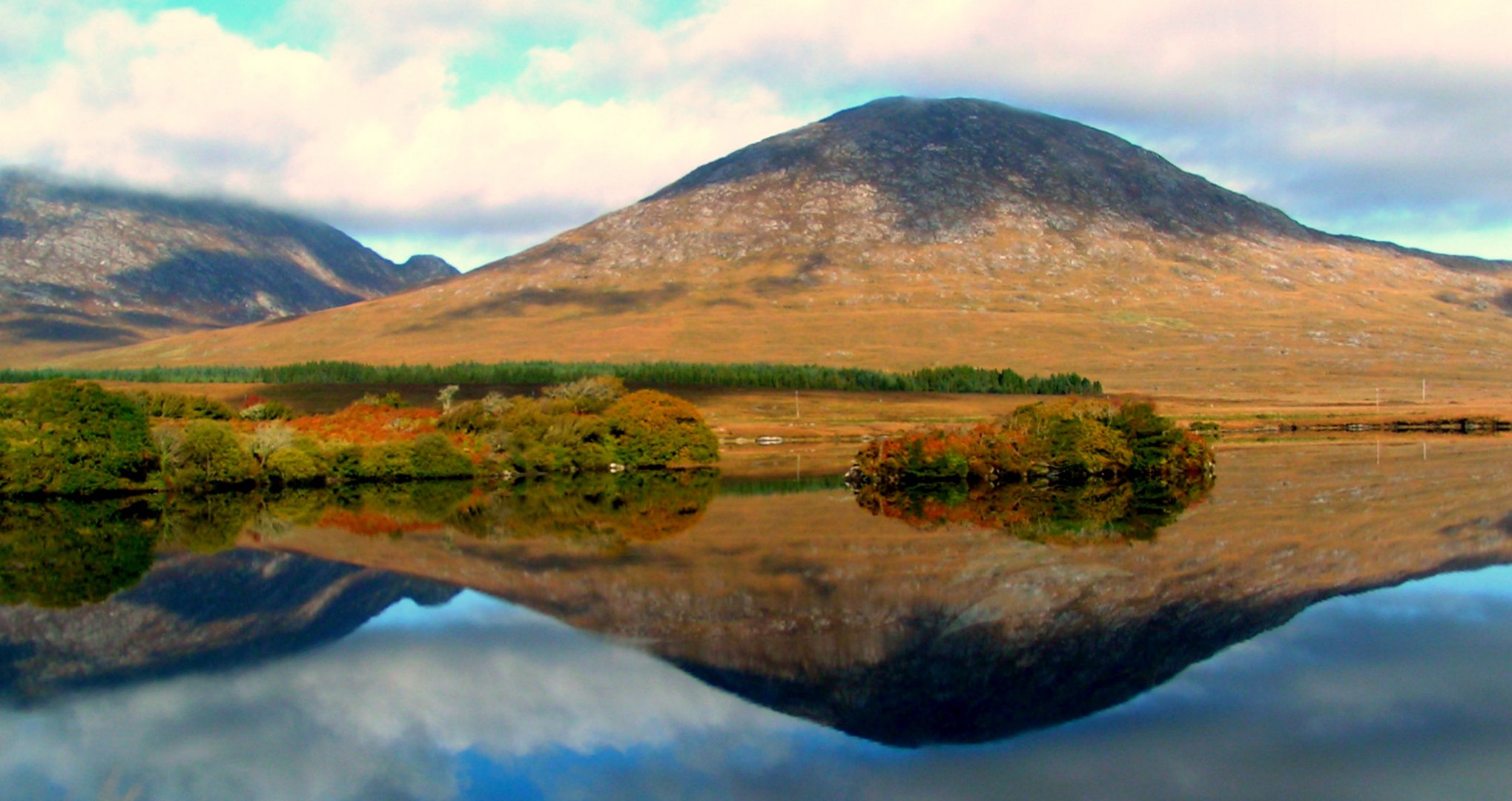 the golden hills of connemara