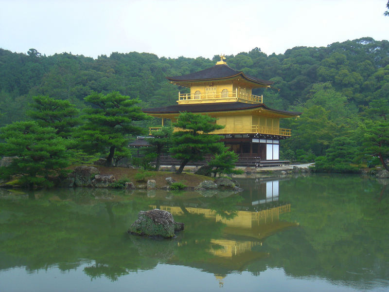 The Golden Pavilion.Rokokuon Temple