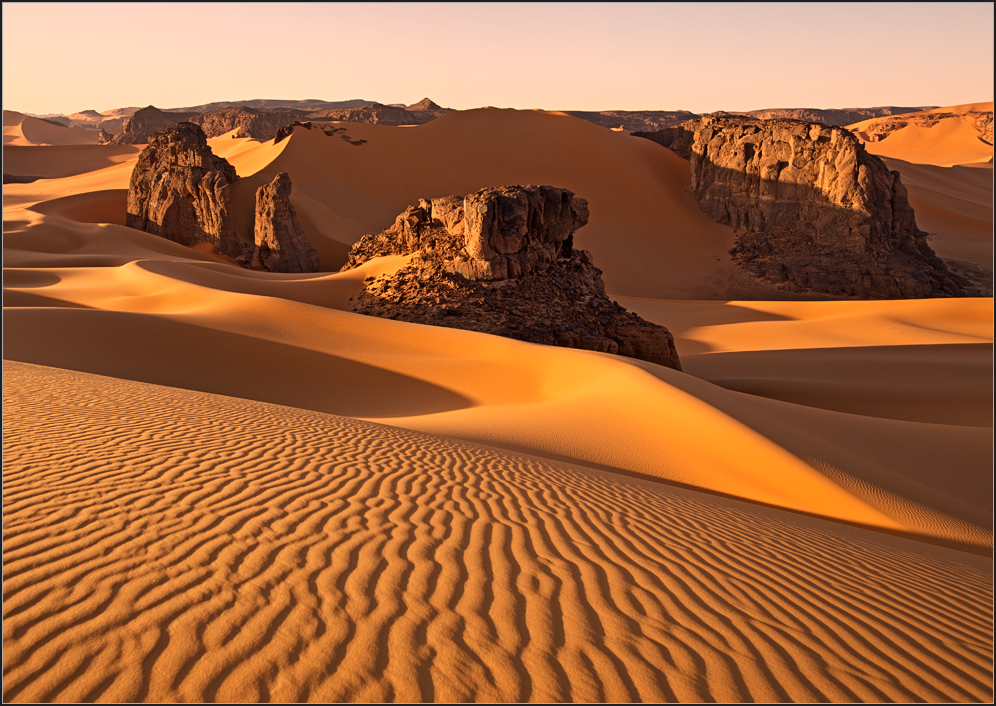 The Golden Smile Of The Sahara