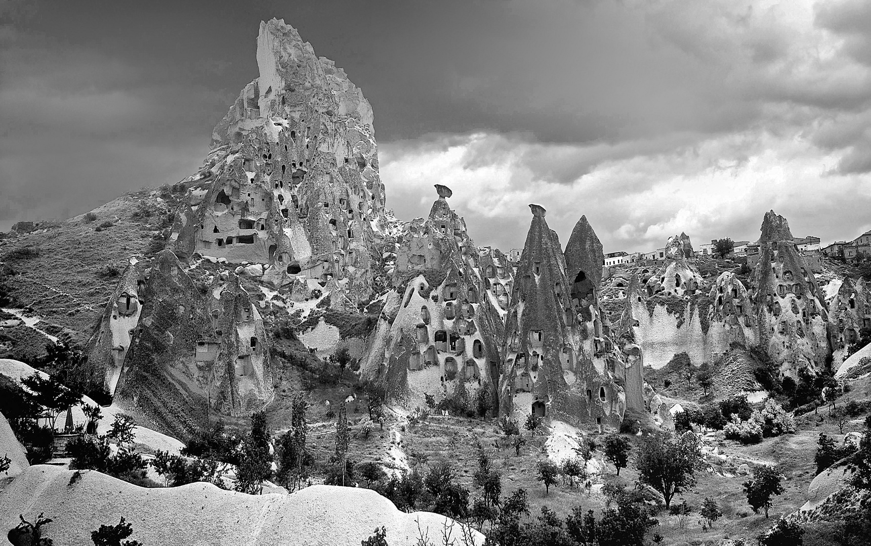 The  Goreme plain  3  detail