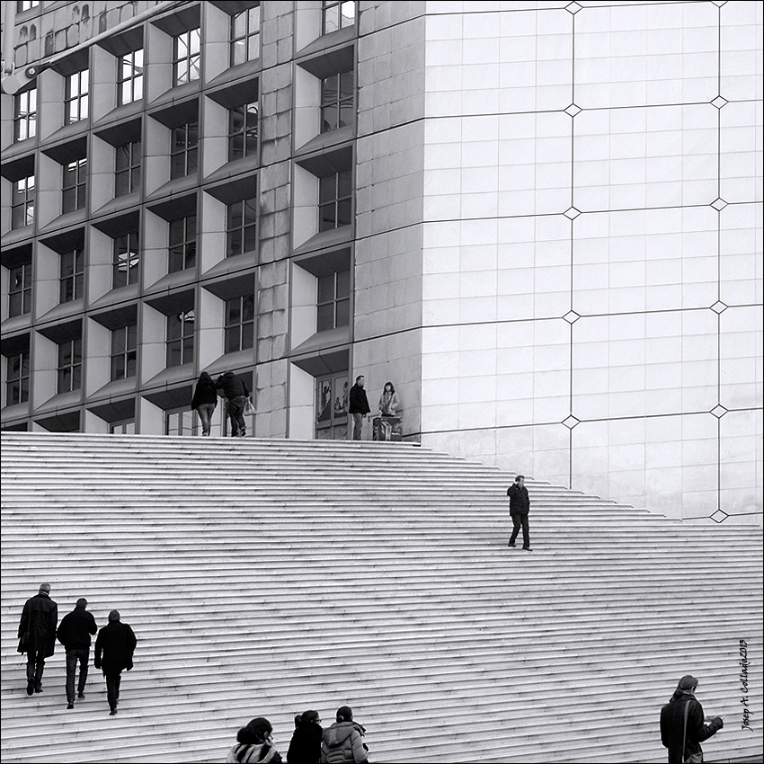 The Grand Arche of La Défense (fragment)