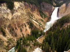 The Grand Canyon of Yellowstone river