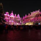 The Grand Place in Pink