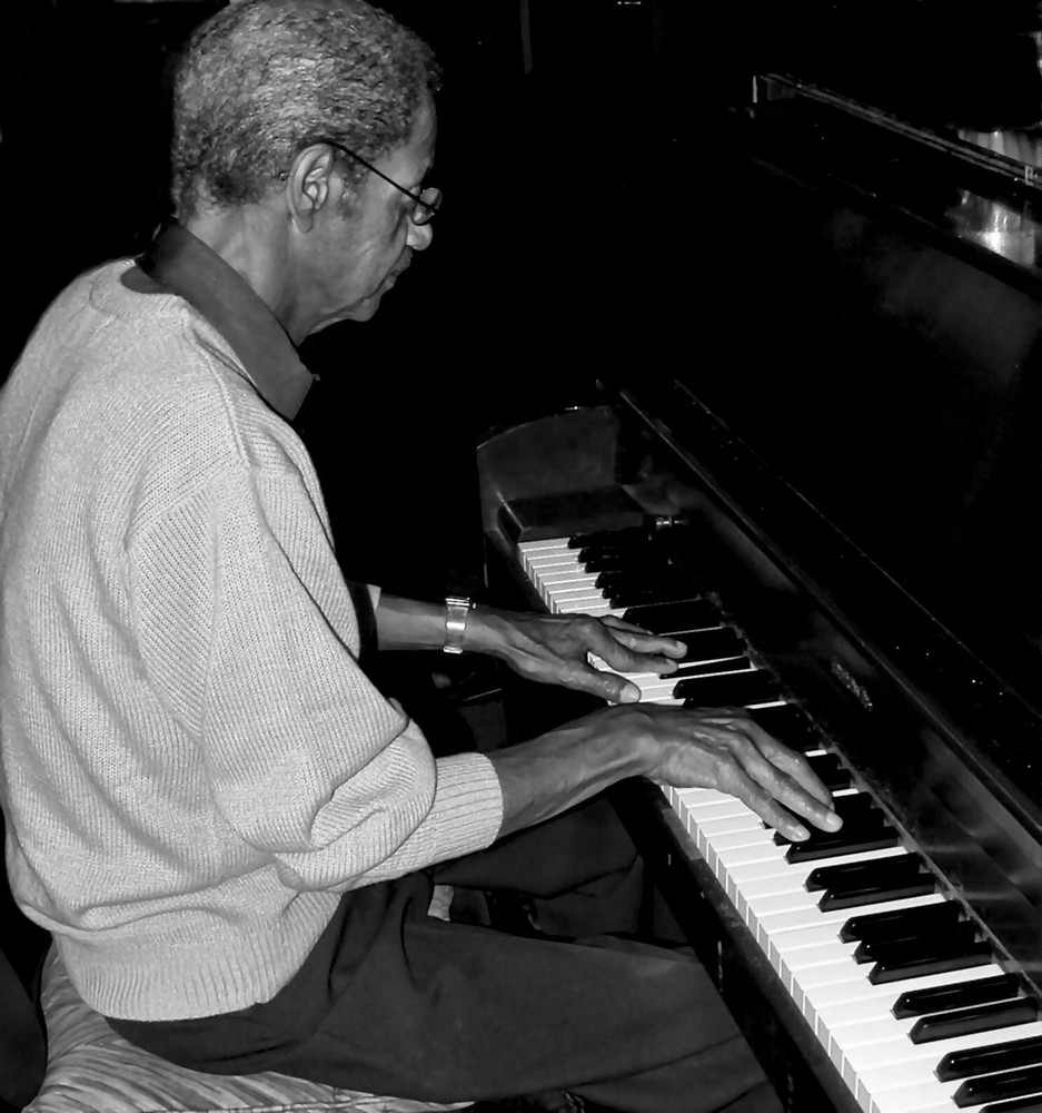 The great Clyde Crawford on piano