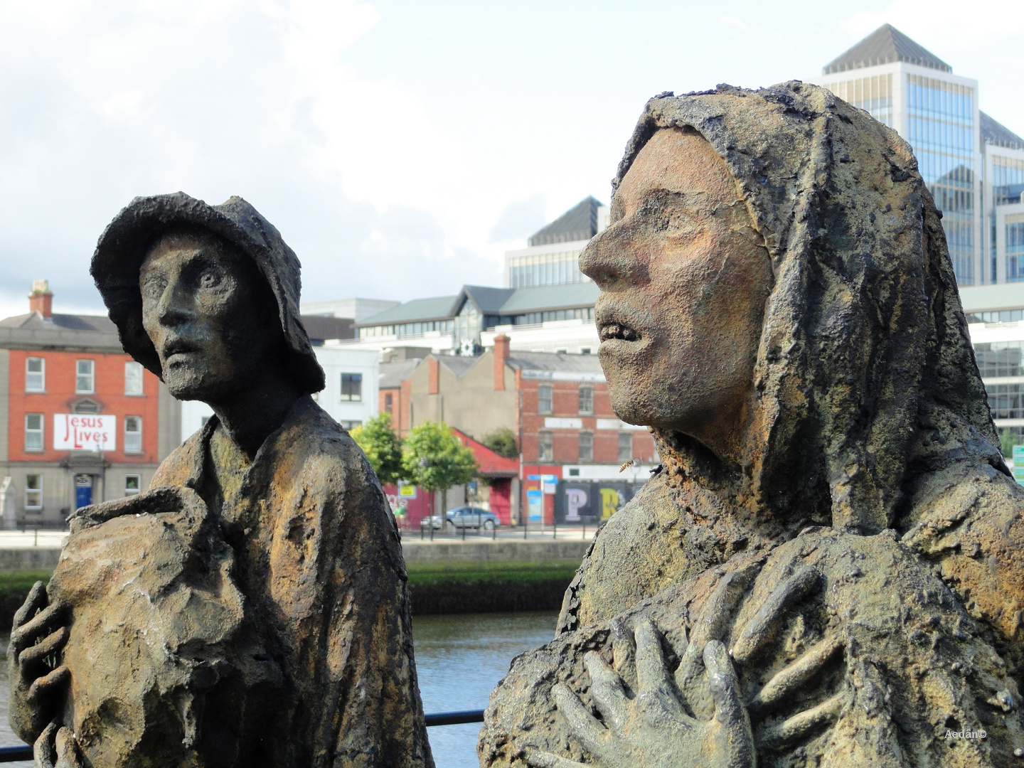 The Great Famine...die große Hungersnot in Irland - Monument