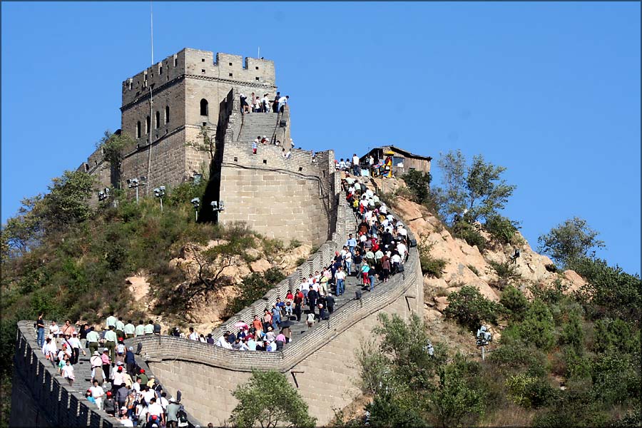 The Great Wall (2)....und viele Touristen