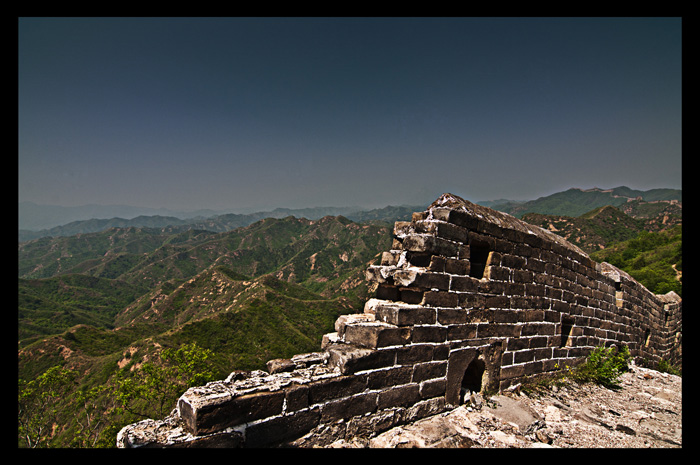 the great wall....