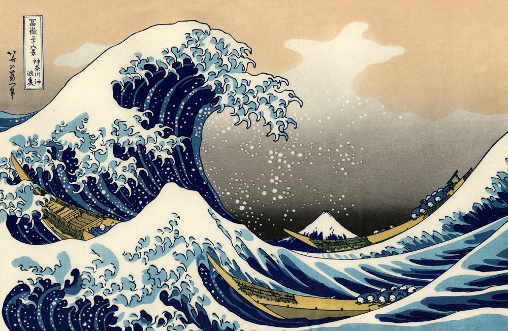 "The Great Wave" off of Kanagawa