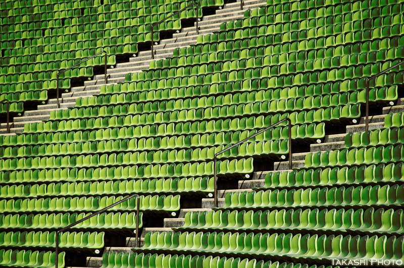 the green chairs