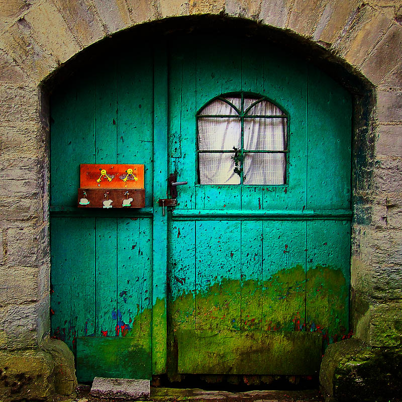 the green door