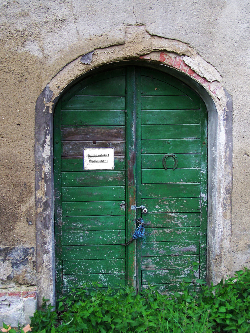 the green door