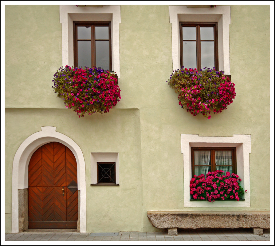 the green wall