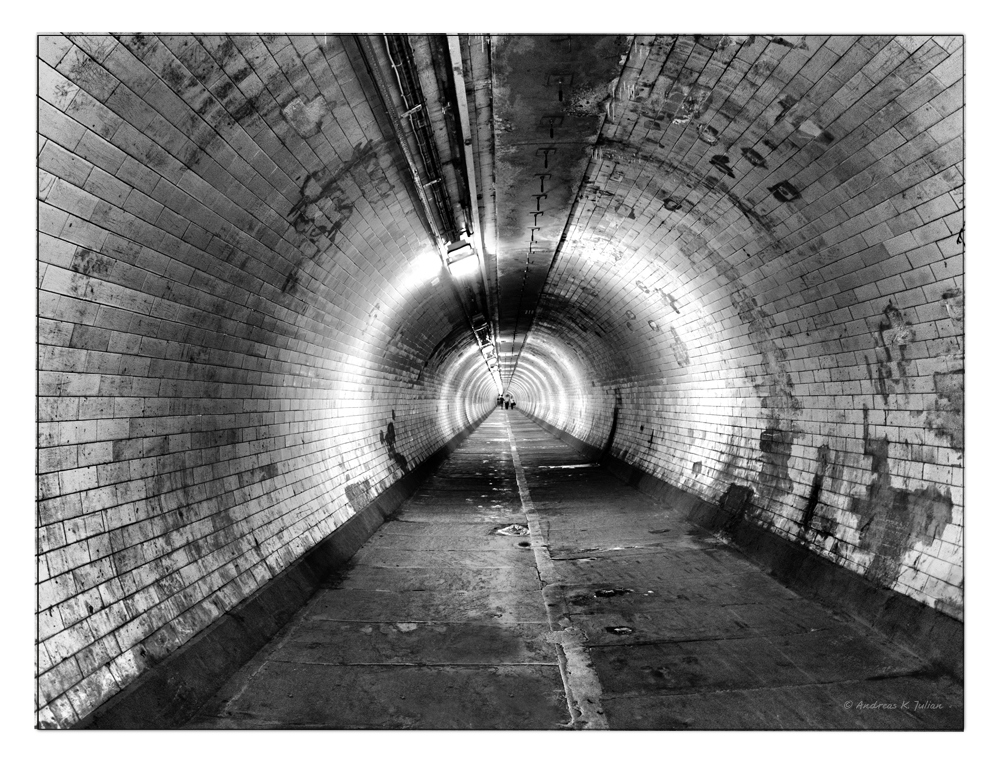 ... the Greenwich Foot Tunnel ...