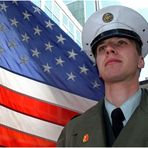 the guard at Checkpoint Charlie