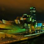 the guggenheim by night