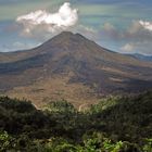 The Gunung Batur volcano