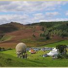 the Harbottle Show from the castle