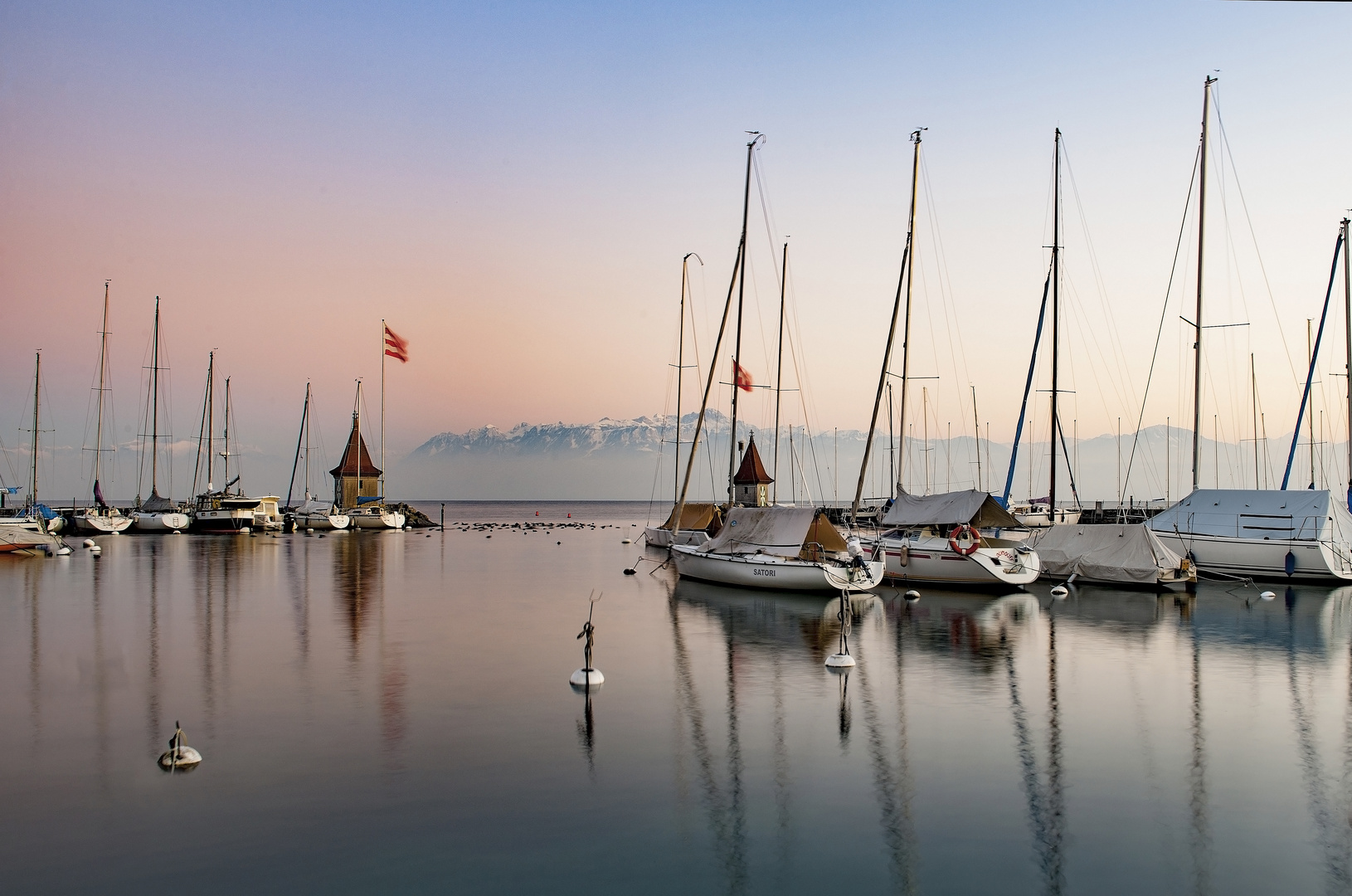 The Harbour in Morges