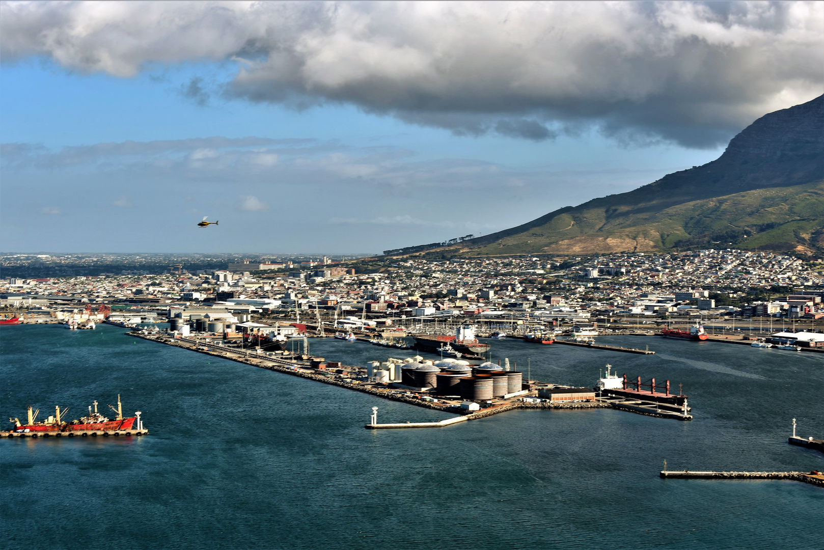 The Harbour of Cape Town