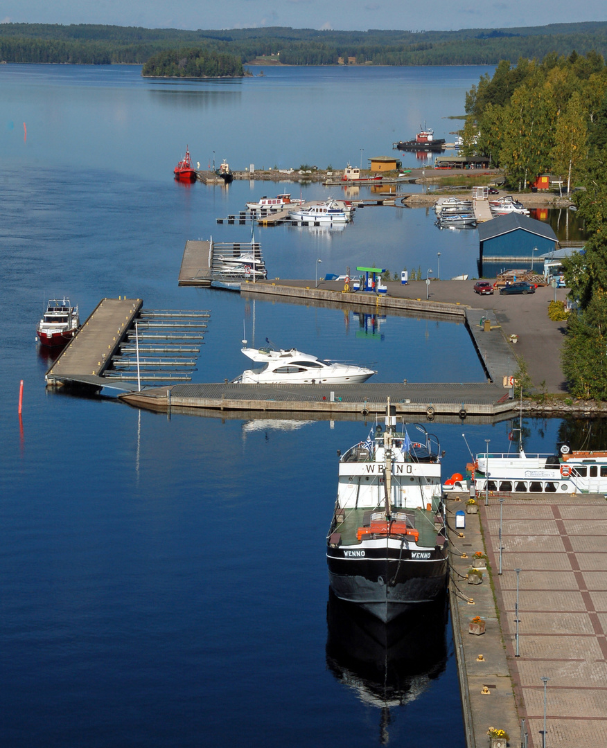 The harbour of Puumala