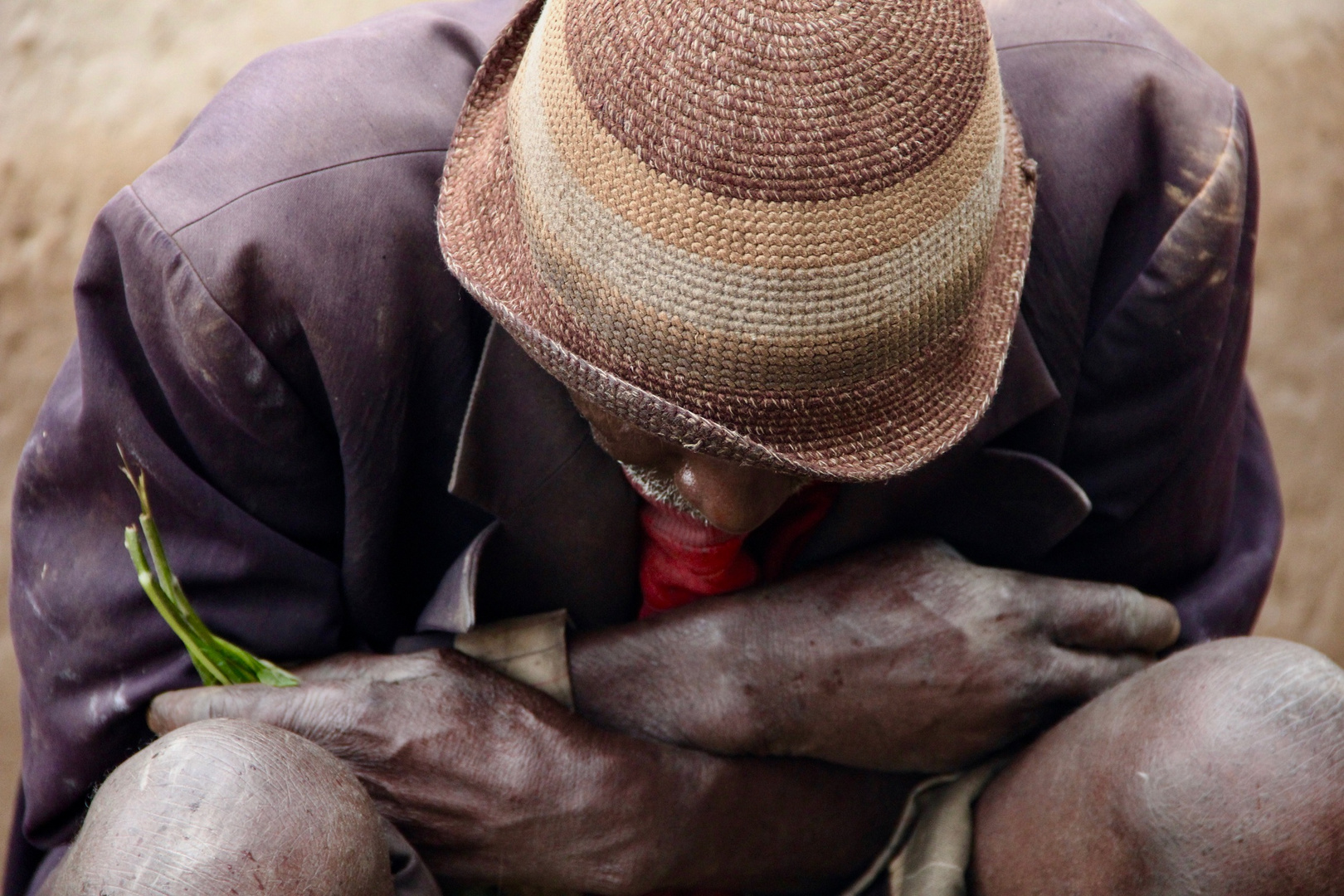 The healer from Lake Mutanda - taking away all the pain.