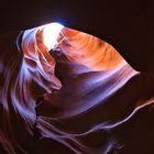 The heart of Antelope Canyon