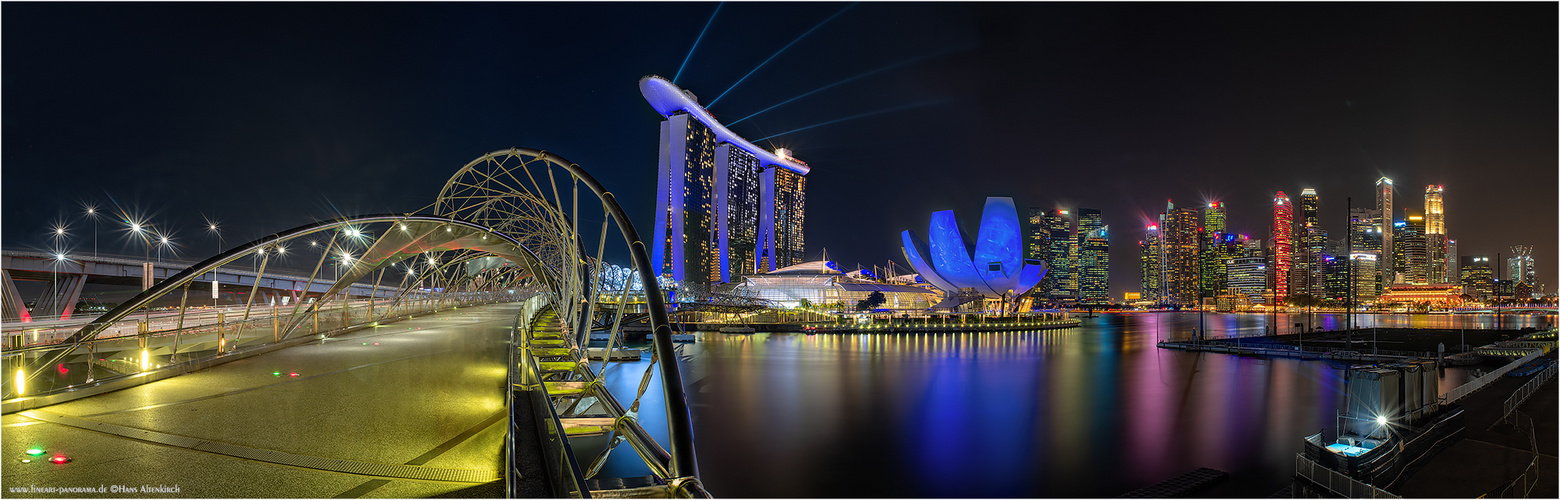 The Helix Bridge Singapur