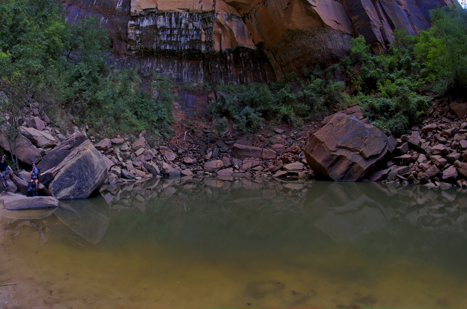 The Higher Emerald Pool - Zion National Park, Utah