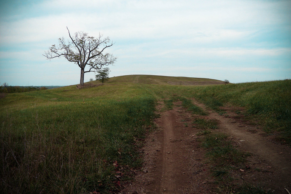 The hill at the end of the bike ride